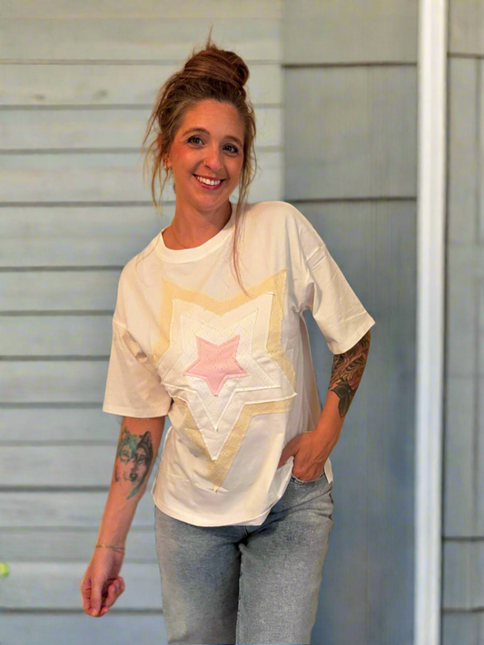 Star Half-Sleeve Tee