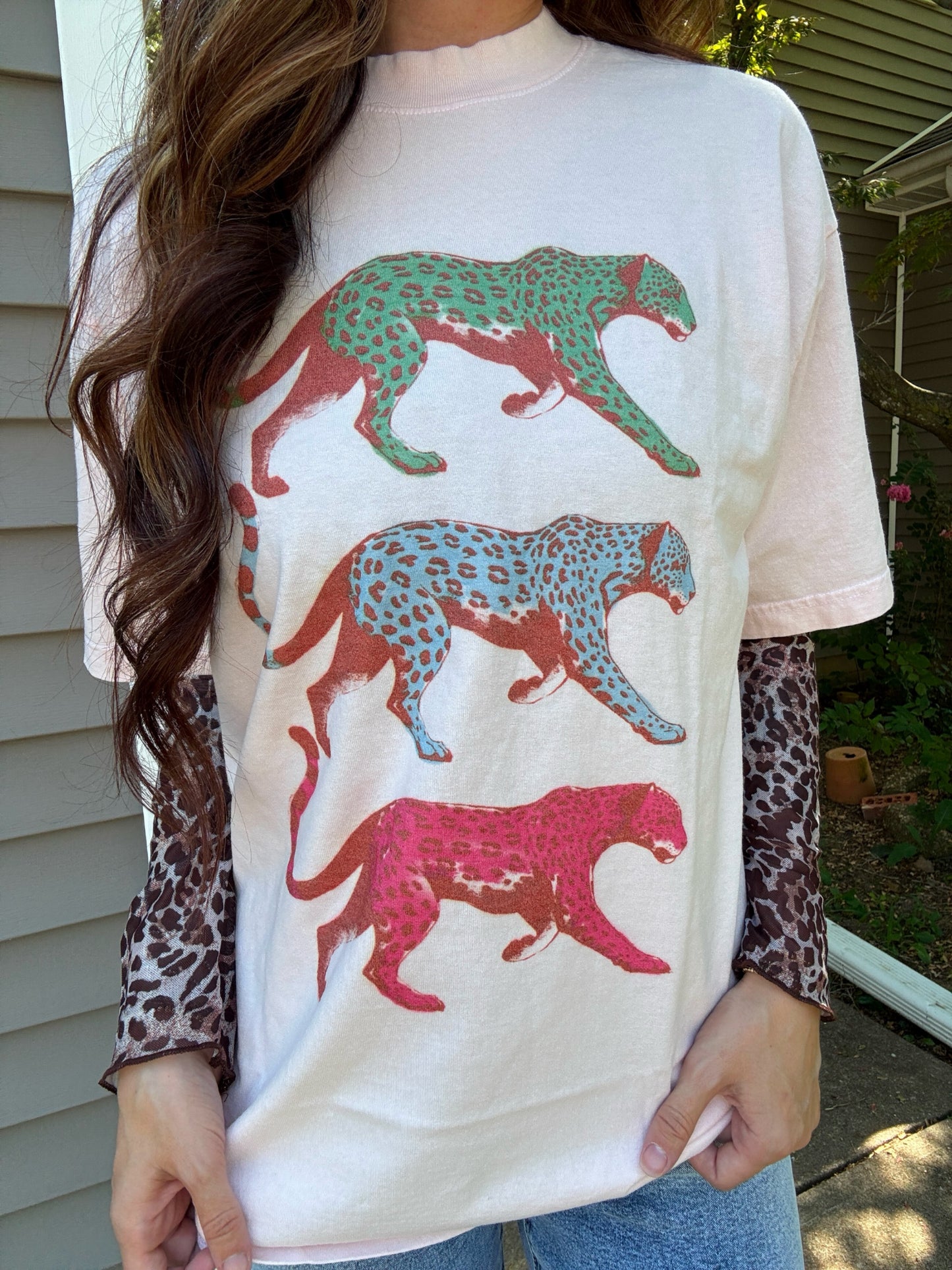 Leopard Graphic Tee
